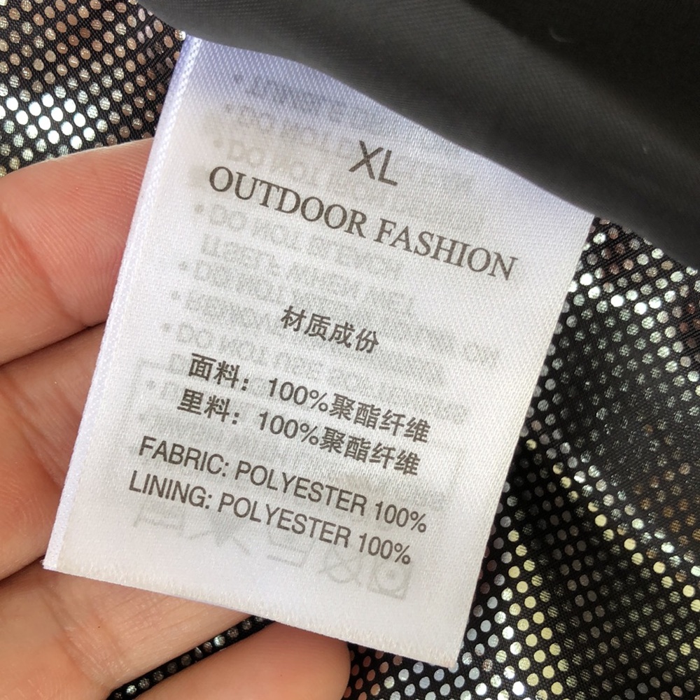 Women's Black Camo Puffer Vest - Picture 7 of 12